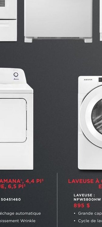 Cuisinière électrique Amana