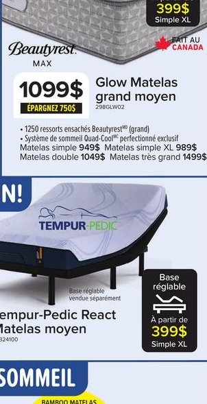 Kingdown Correct Comfort 4 Matelas grand