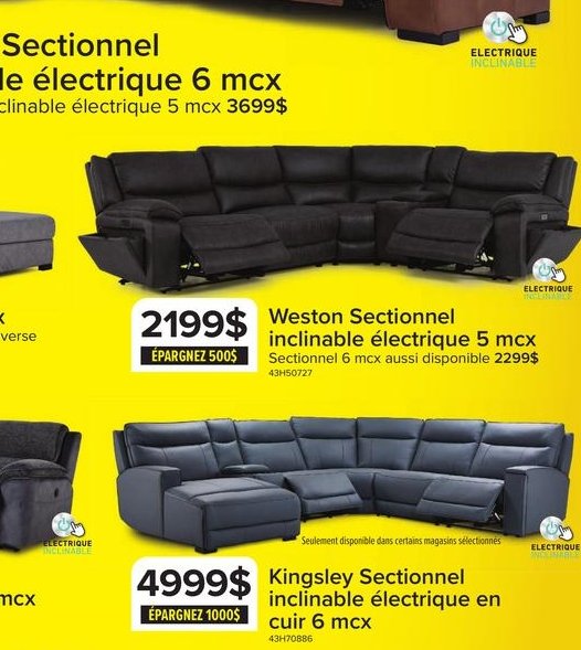 Kasey Sectionnel 2 mcx