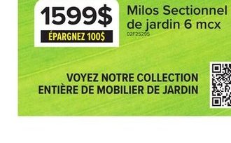 Solstice Sofa De jardin