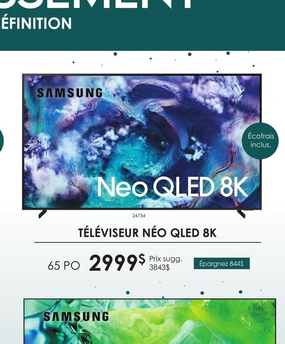 Samsung Neo QLED 8K 65 PO