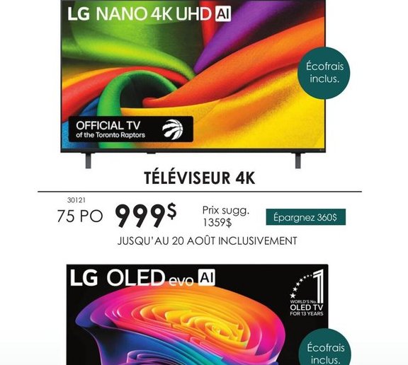 LG NANO 4K UHD AI