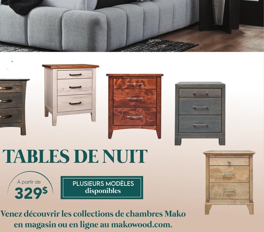 Tables de Nuit