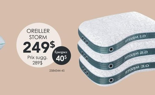 OREILLER STORM
