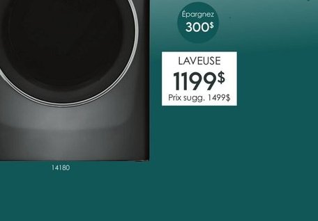 Electrolux Laveuse