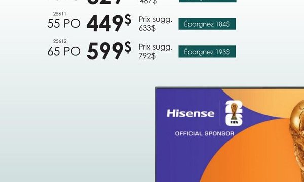 Hisense QD6QF QLED 55 PO