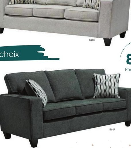 Sofa Tissu