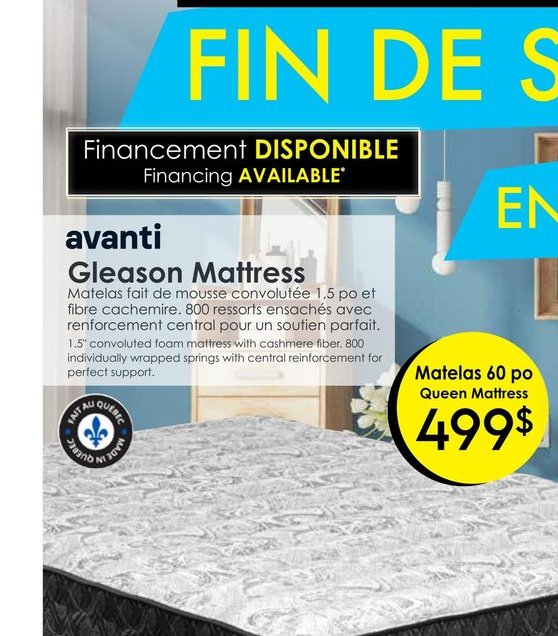 Avanti Gleason Mattress