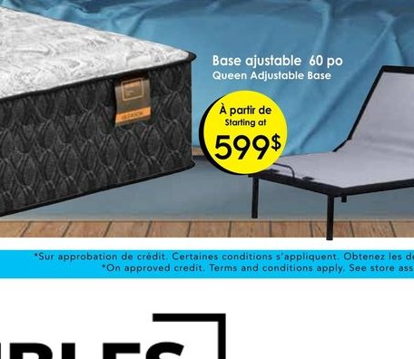 Base ajustable Queen