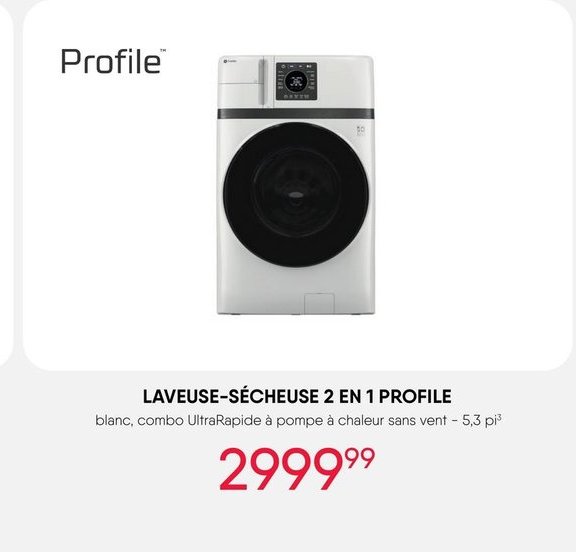 LAVEUSE-SÉCHEUSE 2 EN 1 PROFILE