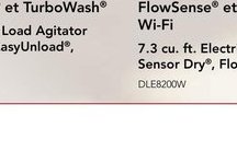 Sécheuse électrique de 7.3 pi³ avec AI Sensor D…