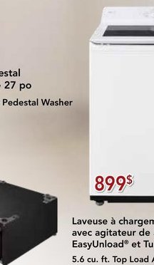 Laveuse à chargement frontal de 5.2 pi³ avec 6M…