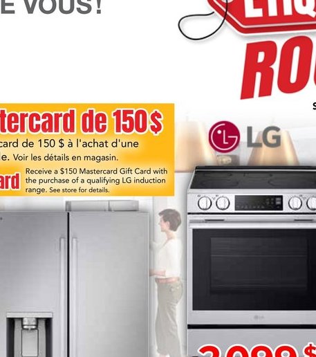 Réfrigérateur LG Zero Clearance à 3 portes fran…