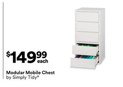Modular Mobile Chest by Simply Tidy