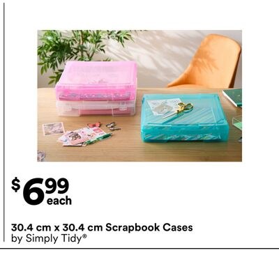 30.4 cm x 30.4 cm scrapbook Cases by Simply Tidy