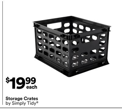 Storage Crates by Simply Tidy