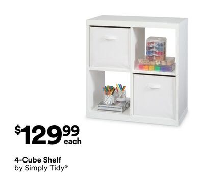 4-Cube shelf by Simply Tidy