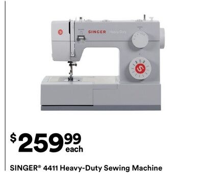 SINGER 4411 Heavy-Duty Sewing Machine
