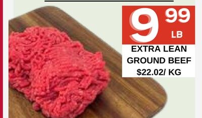 EXTRA LEAN GROUND BEEF
