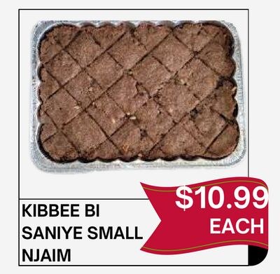 KIBBEE BI SANIYE SMALL NJAIM