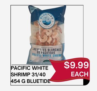 PACIFIC WHITE SHRIMP 31/40