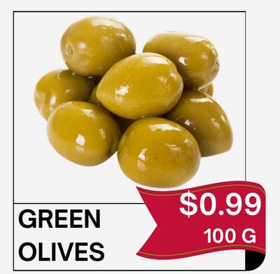 GREEN OLIVES