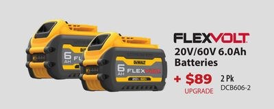 FLEXVOLT 20V/60V 6.0Ah Batteries