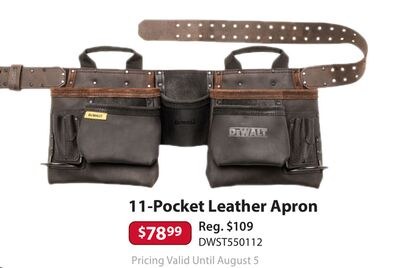 11-Pocket Leather Apron