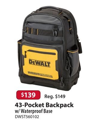 43-Pocket Backpack