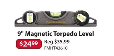 9" Magnetic Torpedo Level