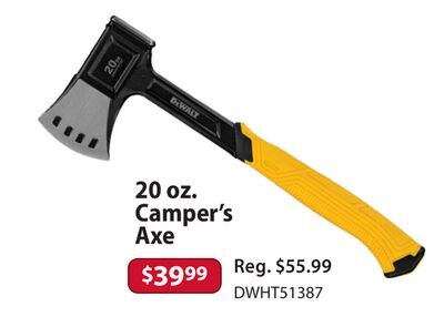 20 oz. Camper's Axe