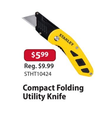 Compact Folding Utility Knife