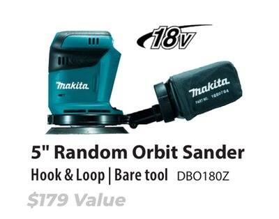 5" Random Orbit Sander