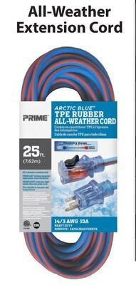 ALL-WEATHER EXTENSION CORD