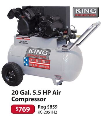 20 Gal. 5.5 HP Air Compressor