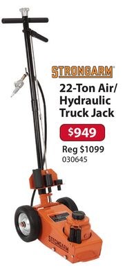 STRONGARM® 22-Ton Air/Hydraulic Truck Jack