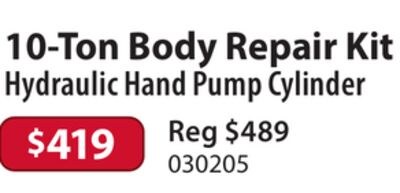 STRONGARM 10 Ton Body Repair Hydraulic Pump Kit…