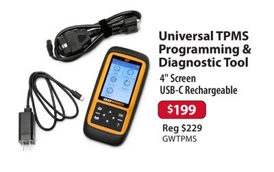 Universal TPMS Programming & Diagnostic Tool