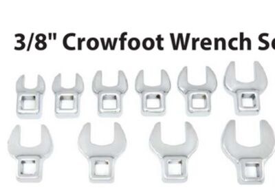 3/8" Crowfoot Wrench Set