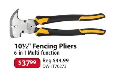 10½" Fencing Pliers