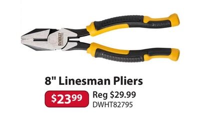 8" Linesman Pliers