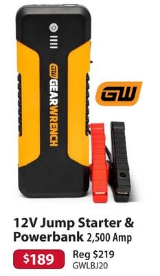 12V Jump Starter & Powerbank