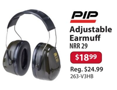 PIP Adjustable Earmuff