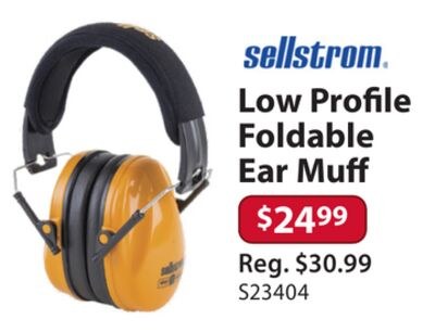 Low Profile Foldable Ear Muff