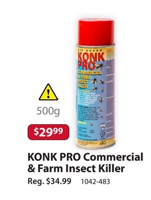 KONK PRO Commercial & Farm Insect Killer