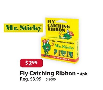 Fly Catching Ribbon