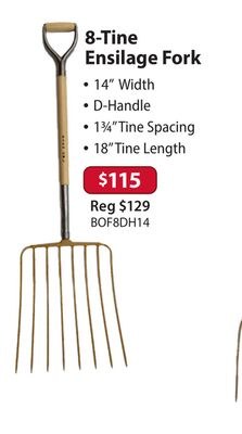 8-Tine Ensilage Fork