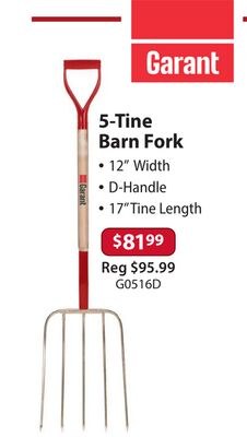 5-Tine Barn Fork