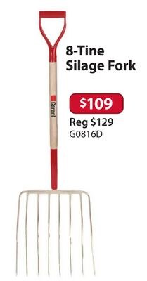 8-Tine Silage Fork