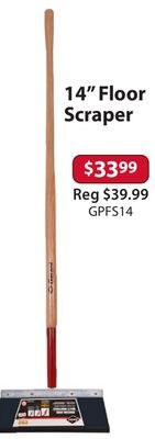 14" Floor Scraper